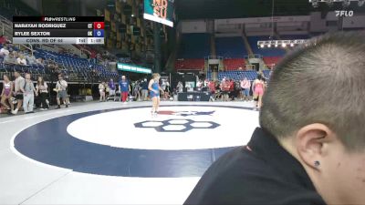 125 lbs Cons. Rd Of 64 - Narayah Rodriguez, CT vs Rylee Sexton, OK