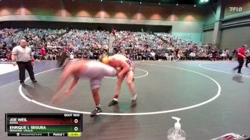 215 lbs Cons. Round 7 - Enrique I. Segura, Redwood -Visalia vs Joe Weil, Burns