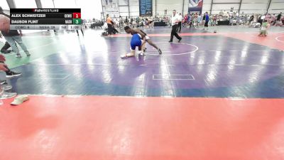 145 lbs Rr Rnd 1 - Alex Schweitzer, CCWC Blue vs Dauson Flint, Nashville Catholic Wrestling
