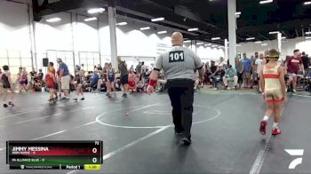 76 lbs Round 7 (8 Team) - Luke Hosonitz, Iron Horse vs Sam Winship, PA Alliance Blue