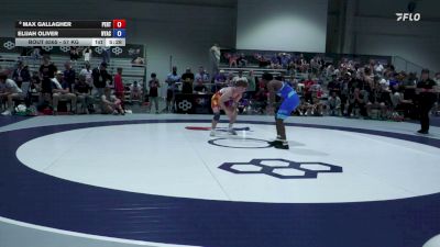 57 kg Cons. Sub-quarters - Max Gallagher, Pennsylvania RTC vs Elijah Oliver, Nyac