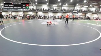 103 lbs Round Of 64 - Jace Rooney, East Islip vs Weston Mehlenbacher, Dansville-wayland Cohocton