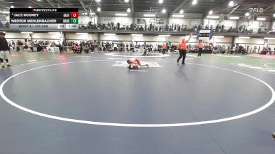 103 lbs Round Of 64 - Jace Rooney, East Islip vs Weston Mehlenbacher, Dansville-wayland Cohocton