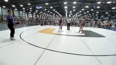 114 lbs Rr Rnd 2 - Alexa Ybarra, Slam Factory Pink - HSG vs Paige Nellett, Athena Wrestling Purple - HSG