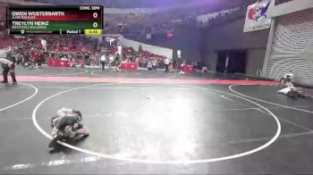 75 lbs Cons. Semi - Treylyn Heinz, Boyceville Bulldogs vs Owen Wusterbarth, X-Factor Elite