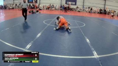 105 lbs Rd# 9- 2:15pm Saturday Final Pool - Tate Goodson, Terps Xpress vs Dominique Herbert, Maryland GOLD