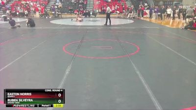 157 lbs Cons. Round 4 - Ruben Silveyra, Grand View vs Easton Norris, Quincy