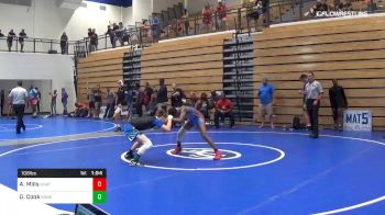 106 lbs Consi Of 4 - Amantee Mills, Unattached vs Dustin Cook, Ragsdale High School