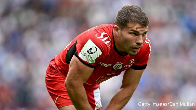 Antoine Dupont Massive Try Against UBB In Top 14 Final