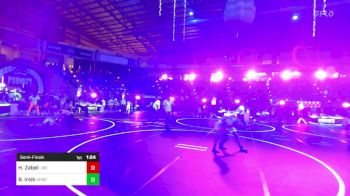 109 lbs Semifinal - Haley Zabel, Liberal WC vs BryLee Irsik, Nebraska Wr Ac