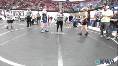 120 lbs Semifinal - Dominic Andrus-Crow, SEO Wrestling Club vs Cayden Beavers, Harrah