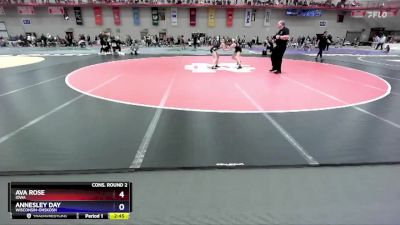 124 A Cons. Round 2 - Ava Rose, Iowa vs Annesley Day, Wisconsin-Ohskosh