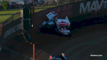 Brian Brown Collides With Parker Price-Miller In High Limit Heat At Lucas Oil Speedway