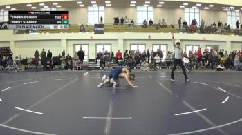 125 lbs 7th Place Match - Kaden Golder, Trine vs Brett Stanley, John Carroll