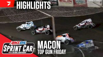 Highlights | 2024 USAC Sprints Friday at Macon Speedway
