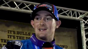 Mitchel Moles Reacts After First USAC Sprints Win Of Season At Macon