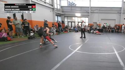 120 lbs Round 1 (8 Team) - Derion Williams, Sleepers vs Jaxon Aberegg, Wrecking Crew WC