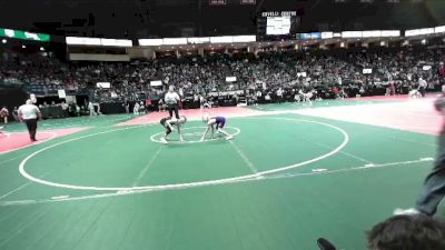 75 lbs Cons. Semi - Max Frank, LAC3 vs Liam Glivar, LONA