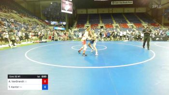 152 lbs Cons 32 #1 - Airoughn VanGrandt, Colorado vs Trevor Kantor, Georgia