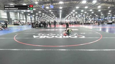 126 lbs Consi Of 32 #1 - John Fitzgerald, NH vs Mark Evans, LA