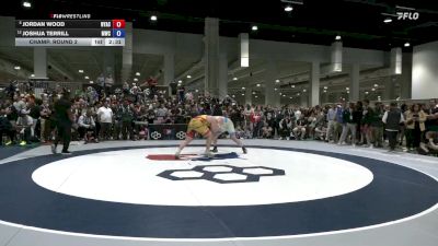 125 lbs Champ. Round 2 - Jordan Wood, New York Athletic Club vs Joshua Terrill, Michigan Wrestling Club