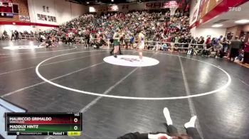 150 lbs Champ. Round 1 - Maddux Hintz, Green River vs Mauriccio Grimaldo, Wheatland