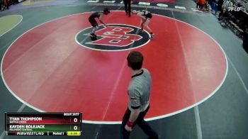 Cons. Round 1 - Kayden Bolejack, Fillmore Central vs Tyan Thompson, Battle Creek