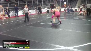 164 lbs Quarterfinal - Bralynn Arroyo, Team Colorado vs Emma Heaton, Team Texas