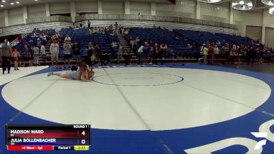 155-170 lbs Round 1 - Madison Ward, MI vs Julia Bollenbacher, OH