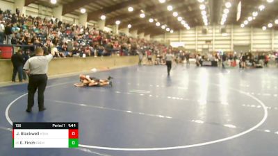 106 lbs Champ. Round 1 - Easton Finch, Orem vs Joseph Blackwell, Mountain View