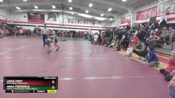 70 lbs 3rd Place Match - Anna Frederick, Pirate Powerhouse Wrestling Ac vs Jayce First, Northwest Grapplers