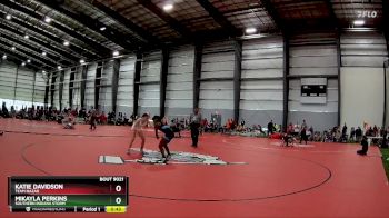 119 lbs Champ. Round 1 - Katie Davidson, Team Nazar vs Mikayla Perkins, Southern Indiana Storm