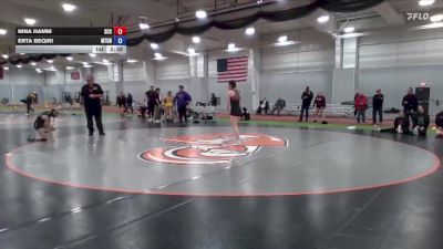 117-2 lbs Round 1 - Erta Beqiri, Mount Union vs Nina Hamm, Southeastern CC
