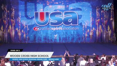 Woods Cross High School [2024 High School Situational Sideline/Cheer -- Medium/Large Day 2] 2024 USA Spirit Nationals/Collegiate Champs/Jr. Nats