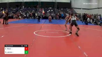138 lbs Prelims - Daniel Wask, NJ vs Nathan Jerore, MI