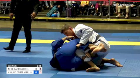 NICHOLAS DE BARCELLOS MEREGALI vs VICTOR HUGO COSTA MARQUES 2021 World Jiu-Jitsu IBJJF Championship