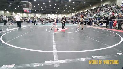 75 lbs Quarterfinal - Antonio Aguilar, RedWave Wrestling vs Thomas Philpot, Gladiator Wrestling Club