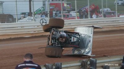 Tyler Ross Crashes Hard On The Backstretch At Lincoln Speedway PA Speedweek