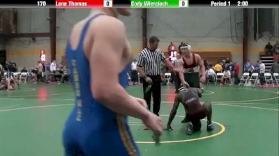 170 lbs round2 Thomas vs. Cody Wiercioch