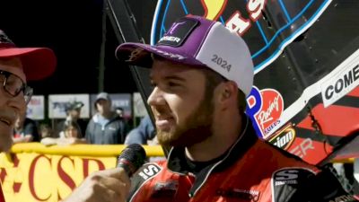 Anthony Macri Reacts To Borden Penalty After Lincoln PA Speedweek Victory