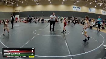 68 lbs Round 9 (10 Team) - Griffiin Rodriguez, Irontide vs Colton Clevinger, Full Circle