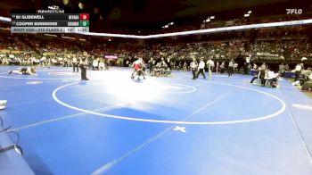 215 Class 2 lbs Semifinal - Dj Glidewell, Nevada vs Cooper Burnsides, Savannah