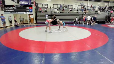 138 lbs 3rd Place - Pace Lilenfeld, Level Up Wrestling Center vs Cash Prado, Level Up Wrestling Center