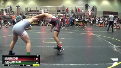 200 lbs Round 3 (6 Team) - Alexander Card, Illinois KIA vs John Breckel, Metro All Stars