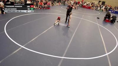 6U - B Champ. Round 1 - Collin Krumrei, Grapplers vs Jack Williams, Coon Rapids Mat Bandits Wrestling Club