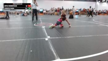 55/62 Round 2 - Arya Robertson, Morris Fitness vs Jordyn Sang, Bison Takedown Club