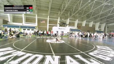 80 lbs Cons. Round 3 - Treycen O`Dell, Sanderson Wrestling Academy vs Kameron Zimmerschied, Hawk Wrestling Club