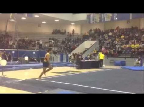 Stacey Ervin FX Maize and Blue 2013