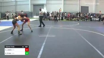 116 lbs Quarterfinal - Amanda Joens, Uprising MMA vs Arieana Arias, Team Selma