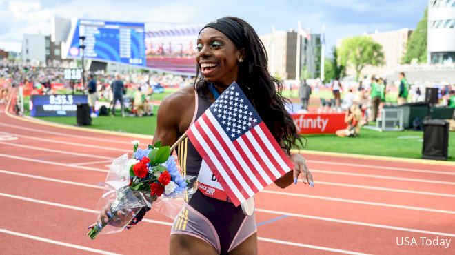 Inspiring Stories From Trials: Brittany Brown's Positive Karma In The 200m